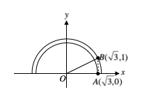 解答圖：第18題掃描棒位置與點 B